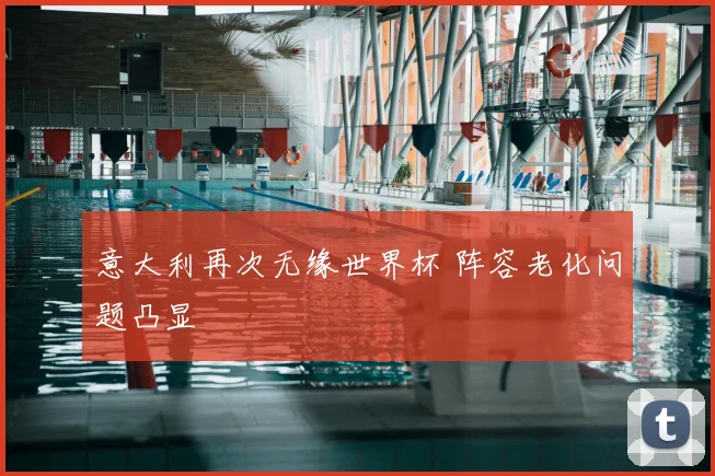意大利再次无缘世界杯 阵容老化问题凸显